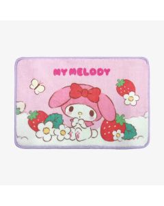 Sanrio characters Strawberry Series Imitation Cashmere Floor Mat(My Melody)-Pink-One Size