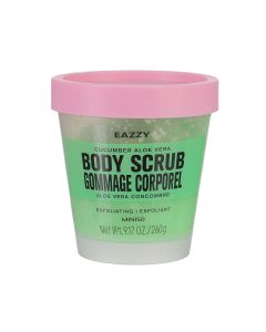 EAZZY Cucumber Aloe Vera Body Scrub-Green-One Size