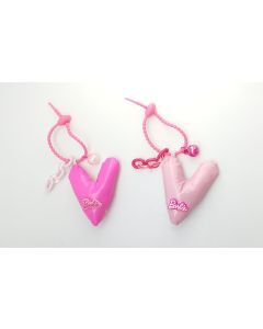 Barbie Collection Heart PU Keychain