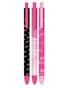 Barbie Collection Retractable Gel Pen (3 Pack)PDQ-Multi-One Size