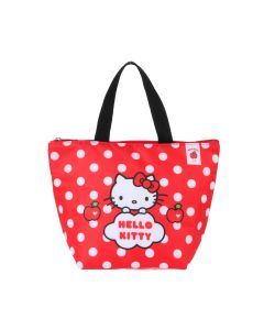 Hello Kitty Apple Collection Trapezoid Bento Bag-Red-One Size