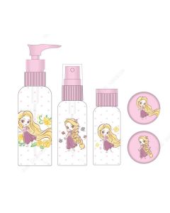 Disney Princess Collection Travel Bottles 5 pcs (Rapunzel)