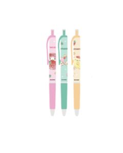 Sanrio characters Strawberry Collection Retractable Gel Pen (3 Assorted Models)-Blue-One Size