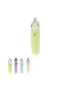 Sanrio characters Fluffy Season Collection Plush Big Ballpoint Pen (B) PDQ-Green-One Size