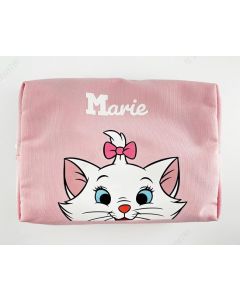 Disney Cat Collection Large Rectangle Makeup Bag-Pink-One Size