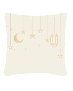 Golden Moon Series Quadrate Pillow-Yellow-One Size