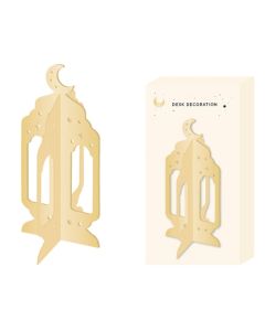 Golden Moon Series Desktop Decoration-Yellow-One Size