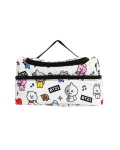 Bt21 Collection Lunch Bag(All Over Print)-White-One Size