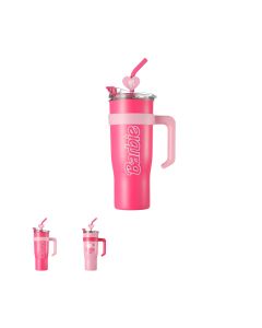 Fancy Barbie Collection Steel Tumbler (1600mL)-Pink-One Size