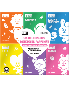 Bt21 Collection Scented Tissues (12 Packs)-Multi-One Size