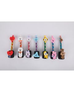 BT21 Collection Gel Pen Surprise Box Set (7 Assorted Models) PDQ-Multi-One Size