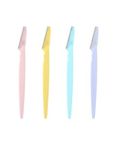 Wide Head Safe Eyebrow Razors (4 pcs)-Multi-One Size