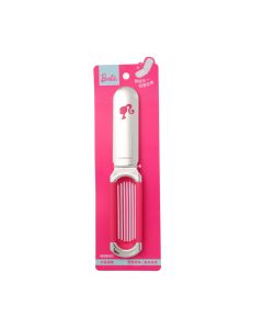 Barbie Shining Collection Hair Brush with Mirror-Pink-One Size