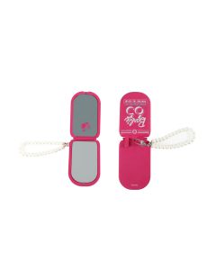 Barbie Shining Collection Phone Shape Foldable Mirror-Pink-One Size