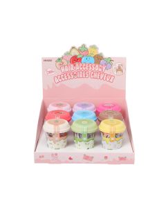 Little Hair Ties in Storage Box (70 pcs)-Multi