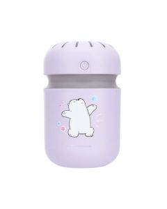 We Bare Bears Seaside Music Festival Humidi Night Light Model:SC0821-1(IceBear)-Purple