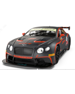 1:24 Sound & Light Alloy Car Model(Genuine License)Bentley Continental GT3-Black-One Size