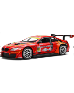 1:24 Sound & Light Alloy Car Model (Genuine License) - BMW M6 GT3 -Red-One Size