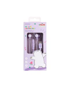 We Bare Bears Seaside Music Festival Type-C in-Ear Earpho Model:PA371(Ice Bear)