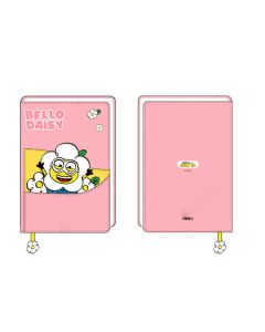 Daisy Minions Collection A5 PU Pocket Hardcover Book 14.8*21cm (80 Sheets) PDQ-Pink