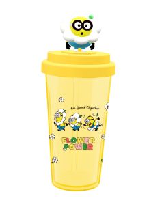 Daisy Minions Collection Plastic Bottle (520mL)-Yellow