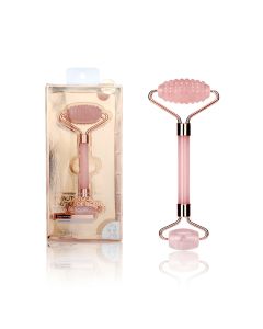 Pink Pearl Series Dual-Sided Roller Massager-Pink-One Size