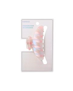 Pink Garden Patterned Hair Claw Clip-Pink