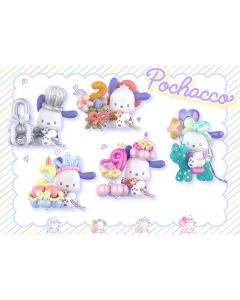 Pochacco Balloon Party Collection Surprise Box Figure-Multi-One Size