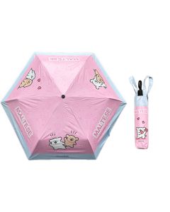 Maltese Collection Sun Umbrella-Pink-One Size