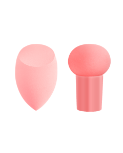 Peach Pink Series Makeup Puff & Makeup Sponge-Pink-One Size