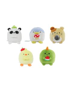 Yummy Yummy Series 4in. Plush Toy (5 Assorted Models)-Multi