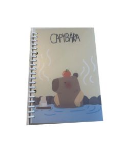 MIMI BARA Collection A5 Loose-leaf Wire-bound Book (Bathing, 80 Sheets)-Multi