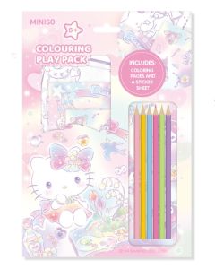 Sanrio Fantasy Collection Coloring Set (Hello Kitty)-Multi-One Size