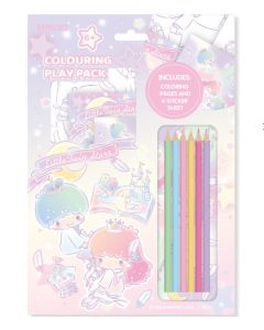 Sanrio Fantasy Collection Coloring Set (Little Twin Stars)-Multi-One Size