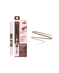 Minimalist 2-in-1 Triangular Eyebrow Pencil & Brow Gel