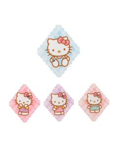 Hello Kitty Hair Clips (4 pcs)-Multi