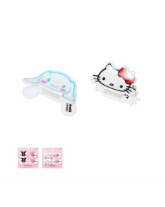 Sanrio characters Little Hair Claw Clips (4 pcs)-Multi-One Size