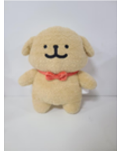 Maltese Collection 10in. Bow Tie Plush Toy-Yellow-One Size