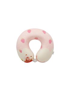 Strawberry Shortcake Collection Memory Foam Neck Pillow-Pink-One Size