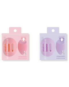 Makeup Sponges Set with Silicone Case-Pink-One Size