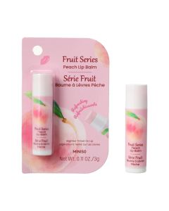 Fruit Series Peach Lip Balm-Pink-One Size