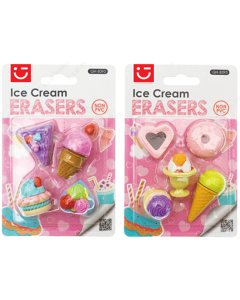 3D Eraser Collection Delicious Dessert (B) (2 Assorted Models)-Multi-One Size