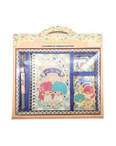 Sanrio characters Collection Diary Set (Little Twin Stars)-Blue-One Size