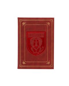 Harry Potter Gryffindor PU Hardcover Book with Striped Edges (208 Sheets)-Marron-One Size