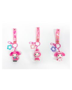 My Melody Keychain (1pcs)-Pink-One Size