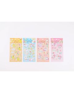 Sanrio characters Tulip Collection Puffy Stickers (4 Assorted Models)-Multi-One Size