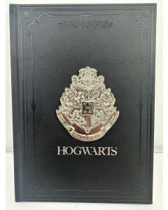 Harry Potter A5 PU Embossment Hardcover Book (96 Sheets) (Hogwarts)-Green-One Size