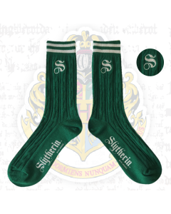 Harry Potter Striped Crew Socks(Slytherin)