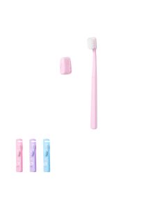 Toothbrush with Head Cover-Pink-One Size