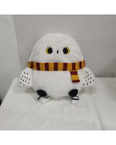 Harry Potter Hedwig Plush Backpack-White-One Size